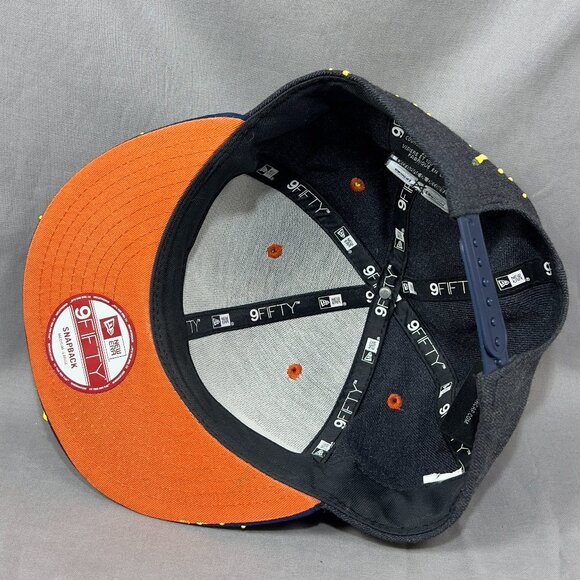 New Era Supremebeing Snapback Hat Blue 9fifty UK Streetwear Splash Hip Hop Mens - Picture 15 of 16